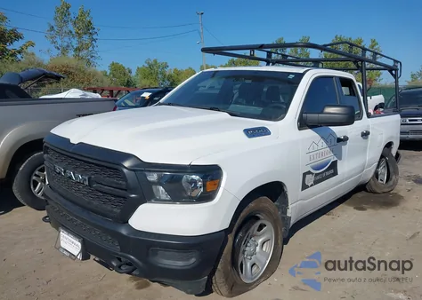 2024 Ram 1500 Tradesman 4X4 6'4 Box z USA, uszkodzony, nr VIN 1C6RRFCG7RN203452